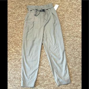 H&M tie waist work pants